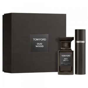 Tom Ford Oud Wood zestaw woda perfumowana spray 50ml + woda perfumowana spray 10ml (U)