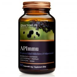 Doctor Life APImmu suplement diety wspierający układ oddechowy i odporność 60 kapsułek