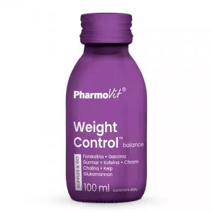 Pharmovit Weight Control Balance Supples & Go suplement diety w płynie 100ml