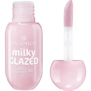 Essence milky Glazed, lśniący balsam do ust, 02, 4ml