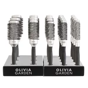 Olivia Garden Essential Classic, display szczotek, 18 szt.