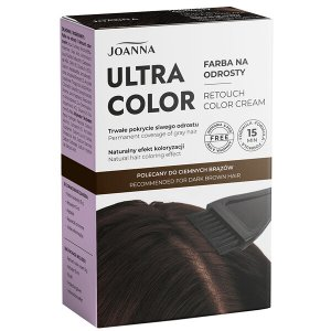Joanna Ultra color, farba na odrosty do ciemnych brązów