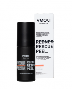 Veoli Botanica Redness Rescue Peel, kojąco-wygładzający peeling na naczynka, 30ml