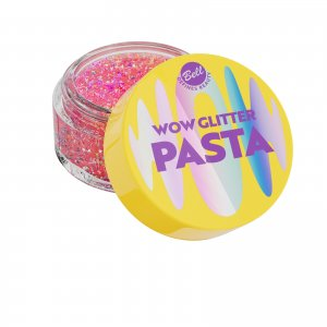 Bell Mood Maker Wow Glitter Pasta, pasta brokatowa do twarzy i ciała, 001 Pink mirage