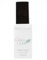 Peggy Sage Green Lak, top z brokatem, 10ml