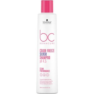 Schwarzkopf BC Color Freeze Silver, szampon ochładzający odcień blond, 250ml