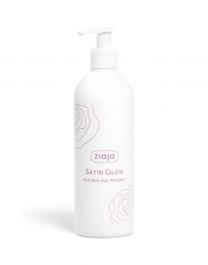 Ziaja Satin Glow, mleczko pod prysznic, 390ml