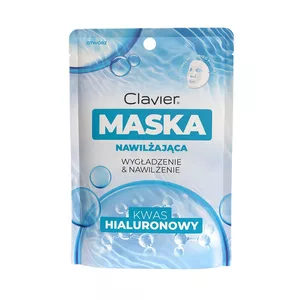 Clavier Maska nawilżająca w płachcie z kwasem hialuronowym 25ml