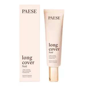 Paese Long Cover Fluid kryjący podkład do twarzy 01 Light Beige 30ml