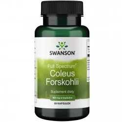 Swanson FS Coleus Forskohlii 400mg 60 kaps