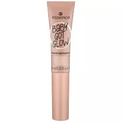 Essence baby got glow, rozświetlacz w płynie, 10 sassy in silk, 10ml