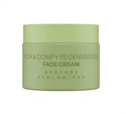 Nacomi Rich&Comfy Regeneration, krem do twarzy, awokado, 40ml