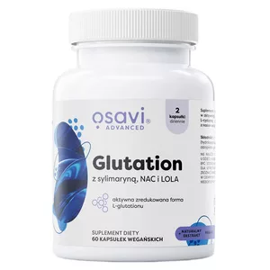 Osavi Glutation z sylimaryną NAC i LOLA suplement diety 60 kapsułek