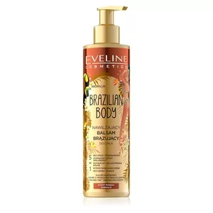 Eveline Brazilian Body, nawilżający balsam brązujący do ciała 5w1, 200ml