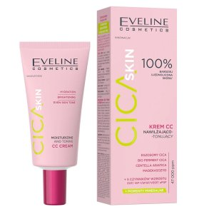 Eveline Cosmetics Cica Skin krem CC nawilżająco-tonujący 30ml