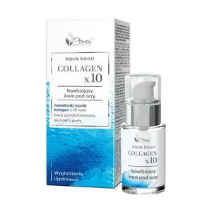 Ava Laboratorium Aqua Boost Collagen x10 nawilżający krem pod oczy 15ml