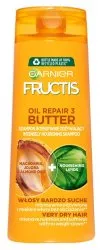 Garnier Fructis Oil Repair 3 Butter szampon intensywnie odżywiający 400ml