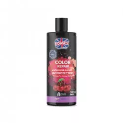 Ronney Professional Shampoo Color Repair Cherry UV Protection, Szampon do włosów farbowanych WIŚNIOWY 300ml