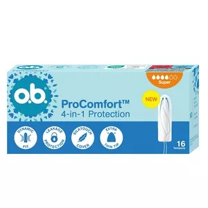 O.B. ProComfort™ Super tampony 16szt.