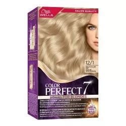 Wella Color Perfect 7, farba do włosów, 12/1 popiel ultra jasny blond, 50ml
