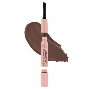 J.Cat Beauty Attention Brow Gel, pomada do stylizacji brwi 4w1, Dark brown, 2,7g