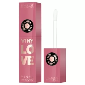 Eveline Cosmetics VinyLove długotrwała pomadka płynna z efektem winylowym 05 Rosy 4ml