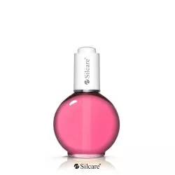 Silcare, The Garden of Colour oliwka do paznokci Raspberry Light Pink 75ml