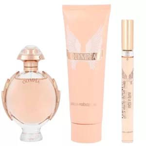 Paco Rabanne Olympea zestaw woda perfumowana spray 50ml + balsam do ciała 100ml + woda perfumowana spray 10ml (W)