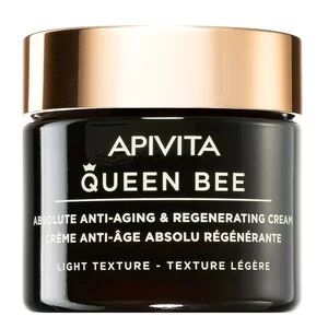 Apivita Queen Bee Absolute Anti-Aging & Regenerating Cream Light Texture regenerujący krem przeciwzmarszczkowy o lekkiej konsystencji 50ml