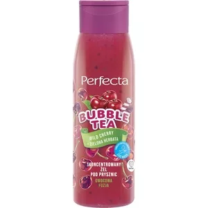 Perfecta Bubble Tea skoncentrowany żel pod prysznic Wild Cherry + Zielona Herbata 400ml - data ważności (7.2026)