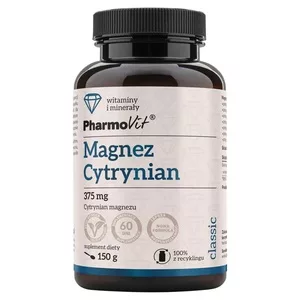 Pharmovit Magnez Cytrynian 375 mg suplement diety 150g