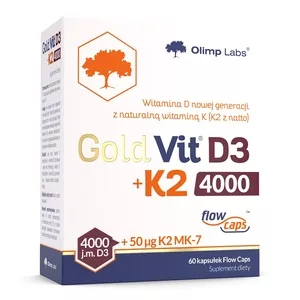 Olimp Labs Gold-Vit D3+K2 4000 suplement diety 60 kapsułek