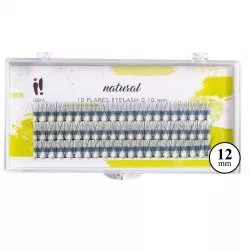 Ibra Kępki sztucznych rzęs Natural Knot-Free 0.10 C-12mm