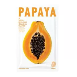 Blue Dot wygładzająca maseczka w płacie Papaya, 20g