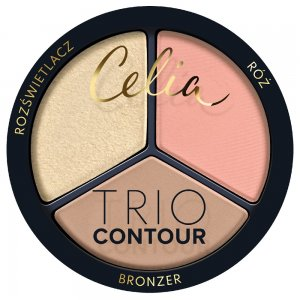 Celia Trio Contour zestaw do konturowania twarzy w pudrze 02
