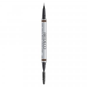 Artdeco 24h Micro Brow Liquid Liner, mikro cienka, płynna kredka do kształtowania i definiowania brwi, 06 Dark Brown, 0,3ml