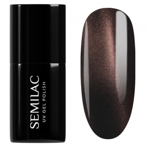 Semilac Inner Glow, lakier hybrydowy, 965 Chocolate Gloss, 7ml