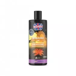Ronney Professional Shampoo Babassu Oil Energizing Therapy, Szampon energetyzujący do włosów farbowanych i matowych 300ml