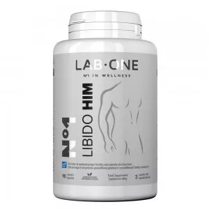 LAB ONE N°1 Libido Him suplement diety wspierający męską płodność 90 kapsułek