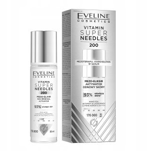 Eveline Cosmetics Vitamin Super Needles 200 mezo-eliksir aktywator odnowy skóry 30ml