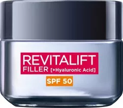 L'Oreal Paris Revitalift Filler Intensywnie Wypełniający Krem Anti-Age na Dzień SPF 50, 50ml