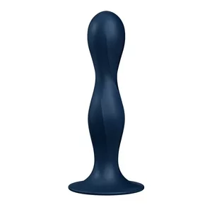 Satisfyer Double Ball-R dildo z kulkami gejszy Dark Blue