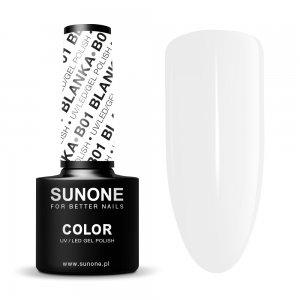 Sunone UV/LED Gel Polish Color lakier hybrydowy B01 Blanka 5g