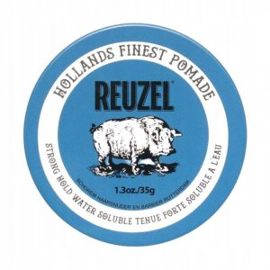 Reuzel Blue Piglet, wodna pomada do włosów, mocna, 35g