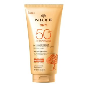 Nuxe Sun mleczko do opalania twarzy i ciała SPF50 150ml
