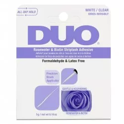 Ardell Duo Rosewater & Biotin Striplash Adhesive klej do rzęs Clear 5g