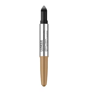 Clinique High Impact Shadow Play™ Shadow + Definer dwustronny cień do powiek w sztyfcie Champagne + Caviar 1.9g