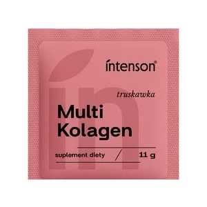 Intenson Multi Kolagen suplement diety Truskawka 11g