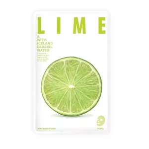 Blue Dot witalizująca maseczka w płacie Lime, 20g - data ważności (24.07.2026)