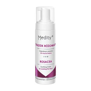 Medity+ Trądzik Różowaty łagodząca pianka do mycia twarzy 150ml